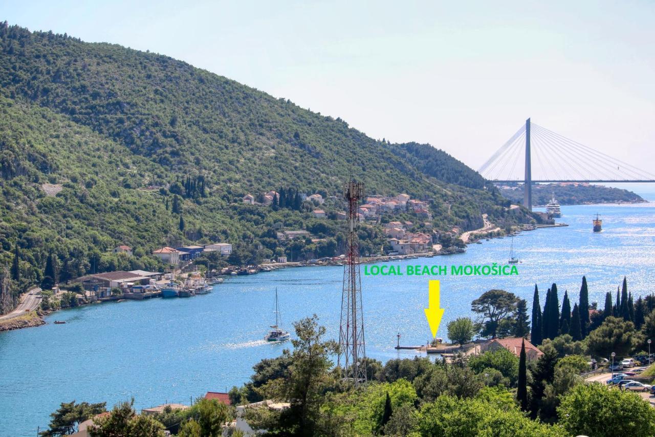 Bonki Apartment Private Free Parking Mokošica Exteriör bild